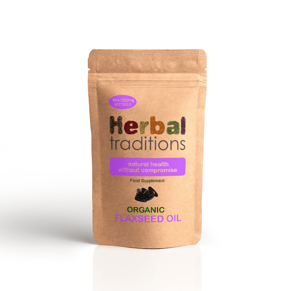 Flaxseed Oil Front